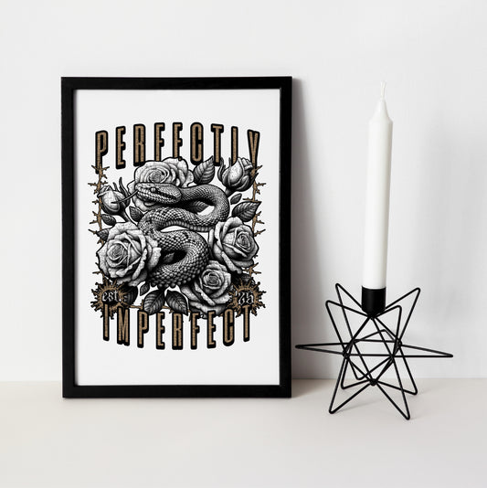 Perfectly Imperfect Archival Art Print