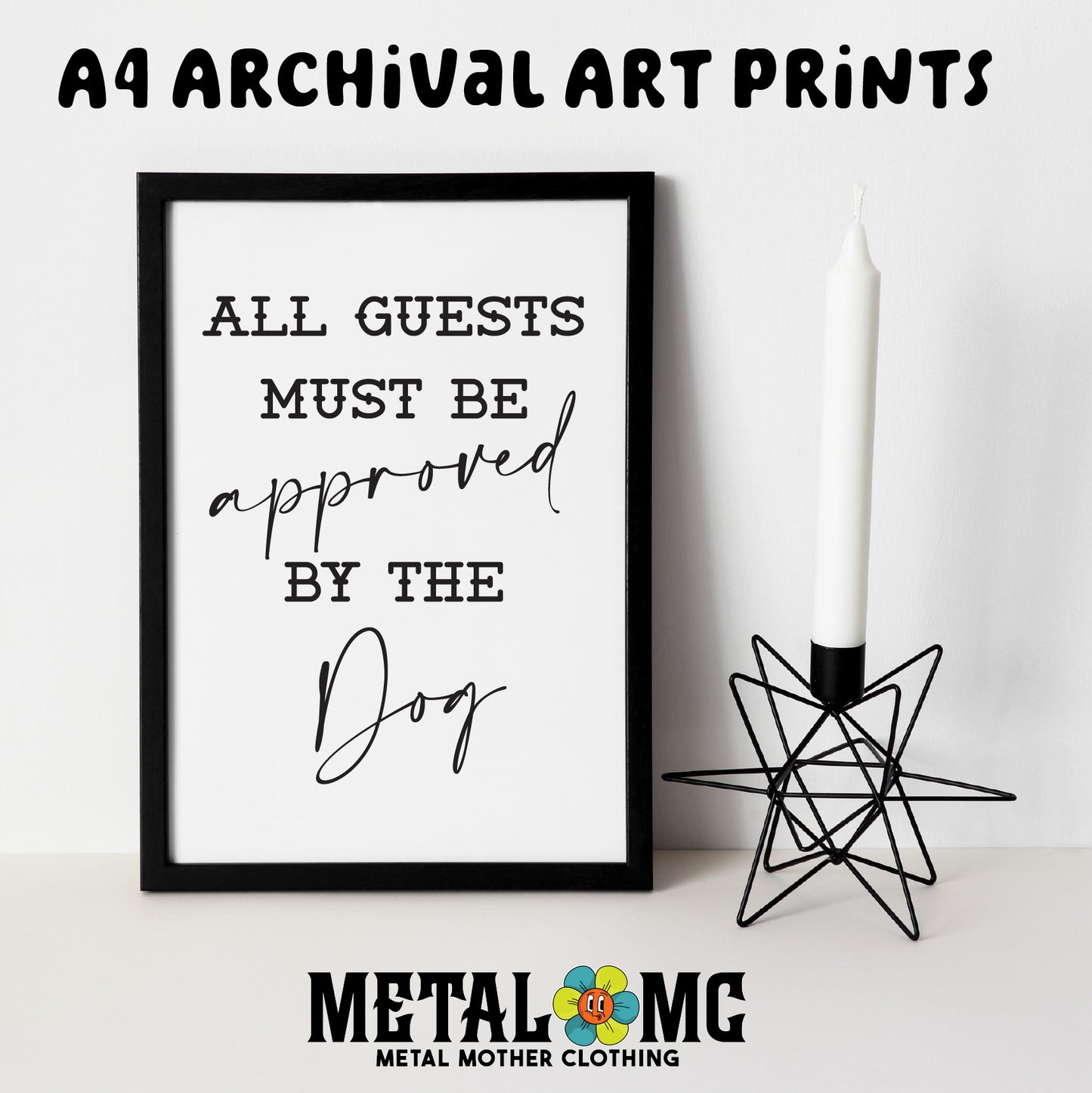 All Guests Archival Art Print - Customisable