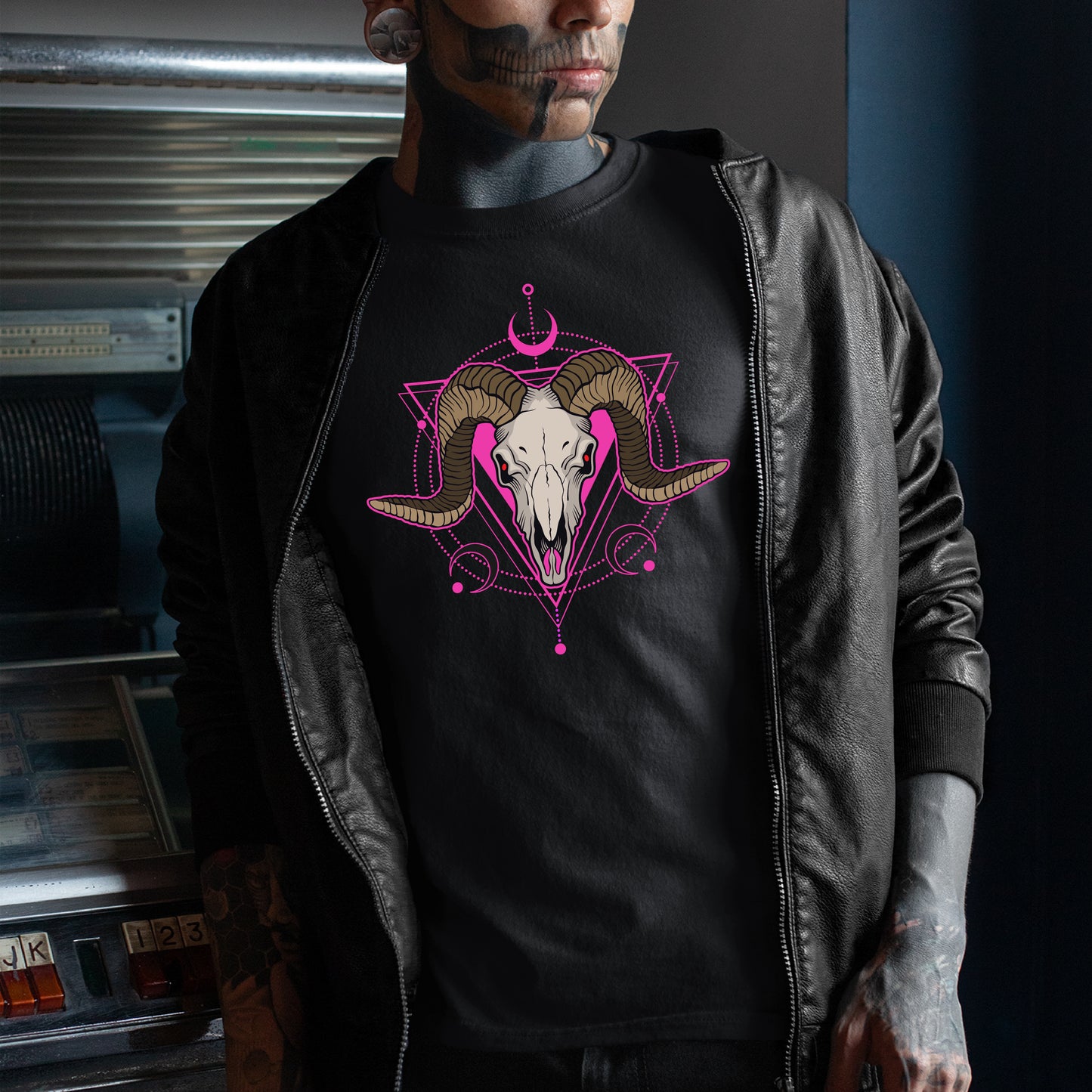 Pink Ram Relaxed Fit Tee