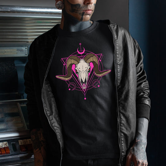 Pink Ram Relaxed Fit Tee