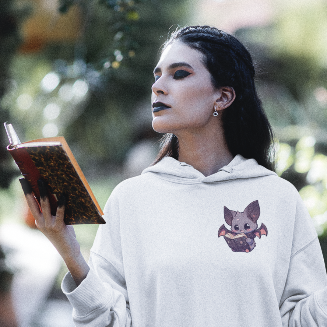 Batty about Books Overhead Hoodie