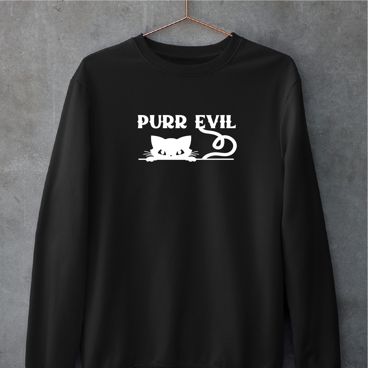 Purr Evil Sweatshirt