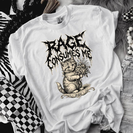 Rage Consumes Me Relaxed Fit Tee