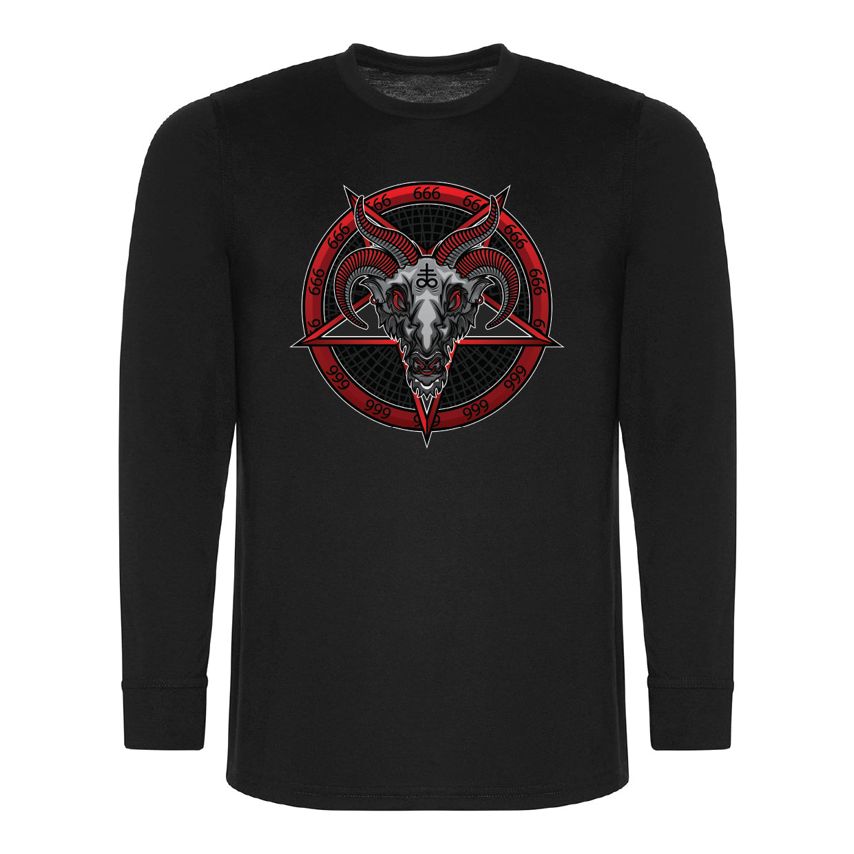 Devil 666 Long Sleeved T-shirt