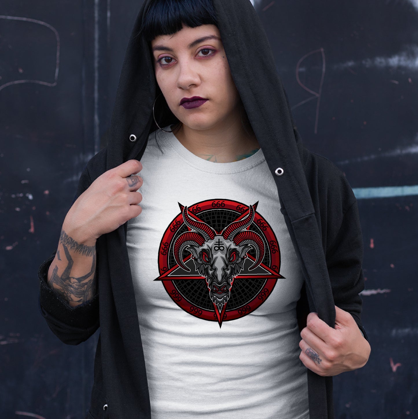 Devil 666 Relaxed Fit Tee