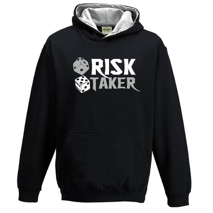 Kids Varsity Hoodie -Risk Taker