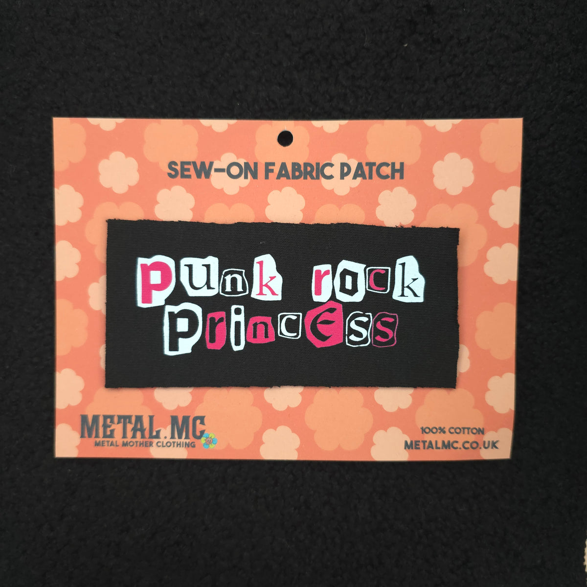 Punk Rock Princess Sew-On Patch