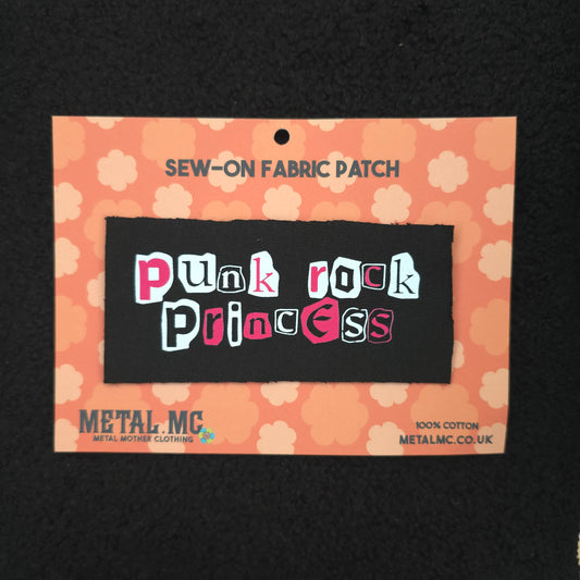Punk Rock Princess Sew-On Patch