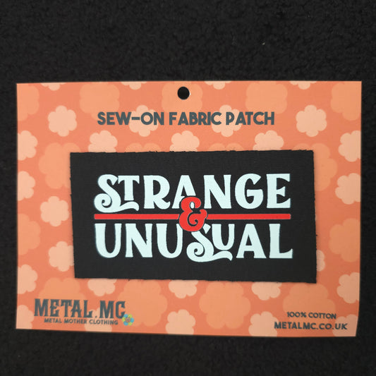 Strange & Unusual Sew-On Patch