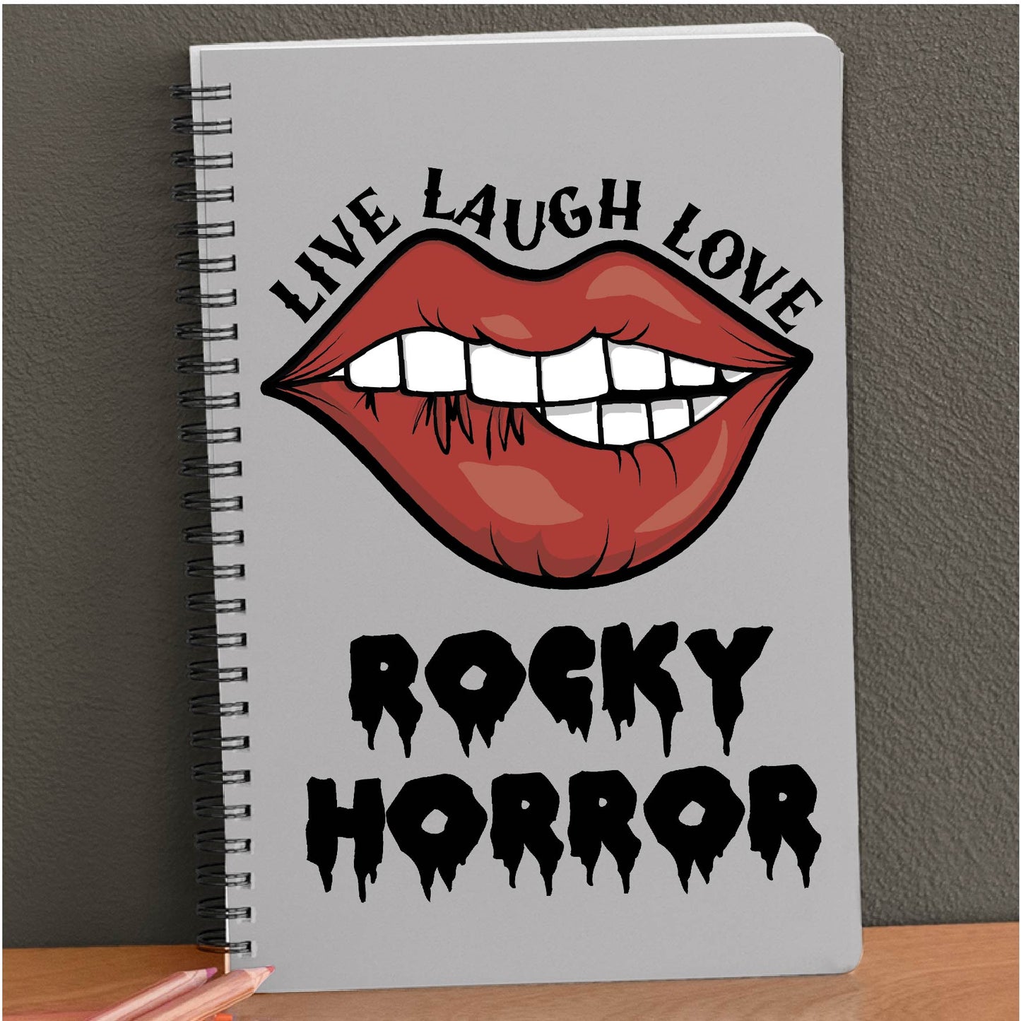 Rocky Horror Lips Notebook