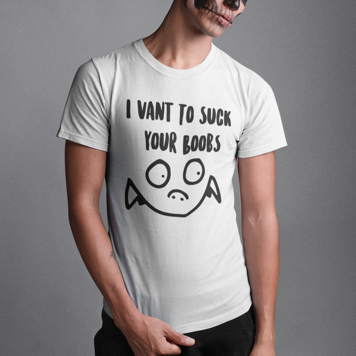 *NEW* I Vant To Suck you Boobs Relaxed Fit Tee