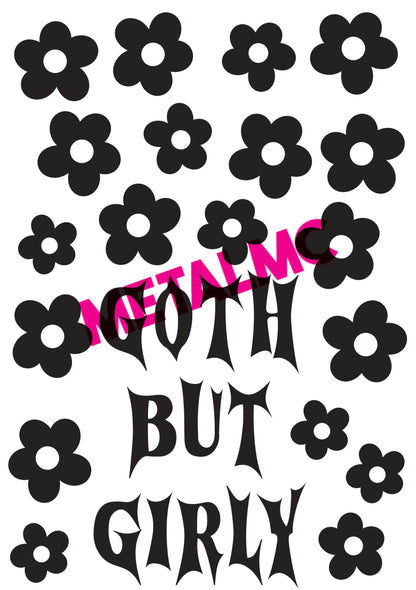 Goth But Girly Decal