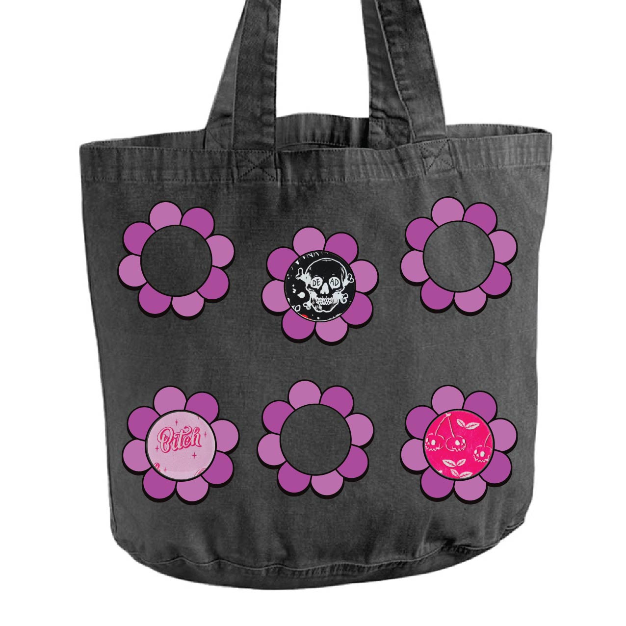 Scrappy Tote Bag - Full Colour Design