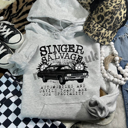 Singer Salvage (SPN) Overhead Hoodie