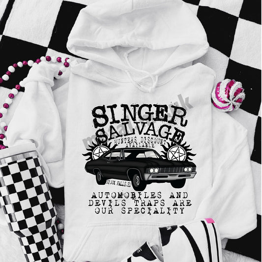 Singer Salvage (SPN) Overhead Hoodie