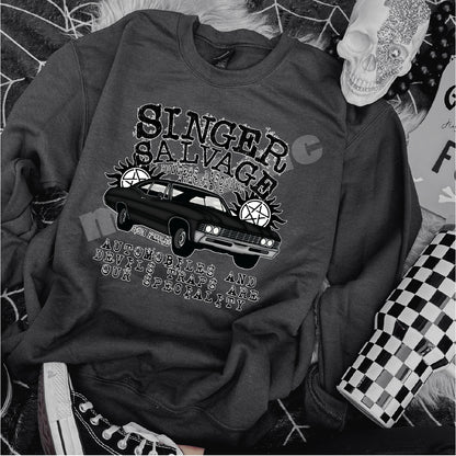 Singer Salvage (SPN) Sweatshirt