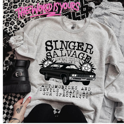 Singer Salvage (SPN) Sweatshirt