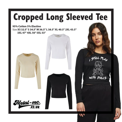 The Adults Aren't Alright Long Sleeved Crop Tee