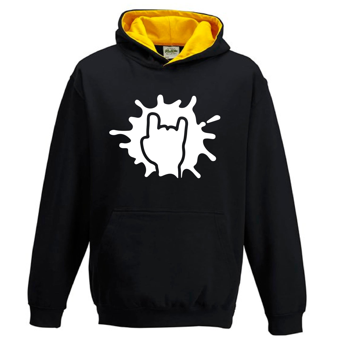 Kids Varsity Hoodie -Rock Splat