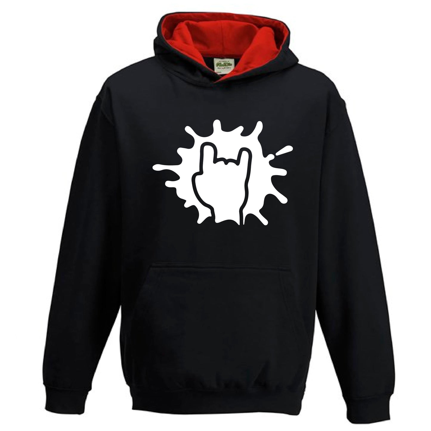 Kids Varsity Hoodie -Rock Splat