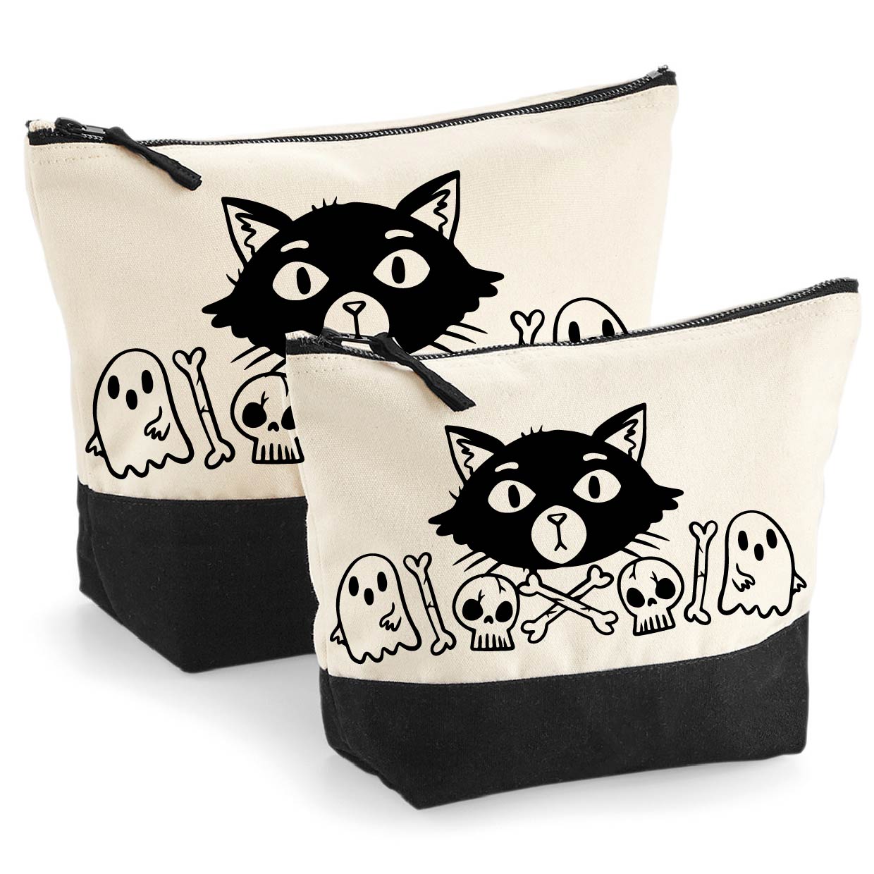 Skull Kitty - Beauty Bag