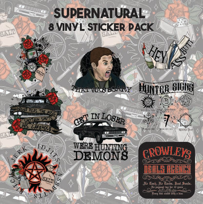 The Winchesters MINI Vinyl Sticker Set