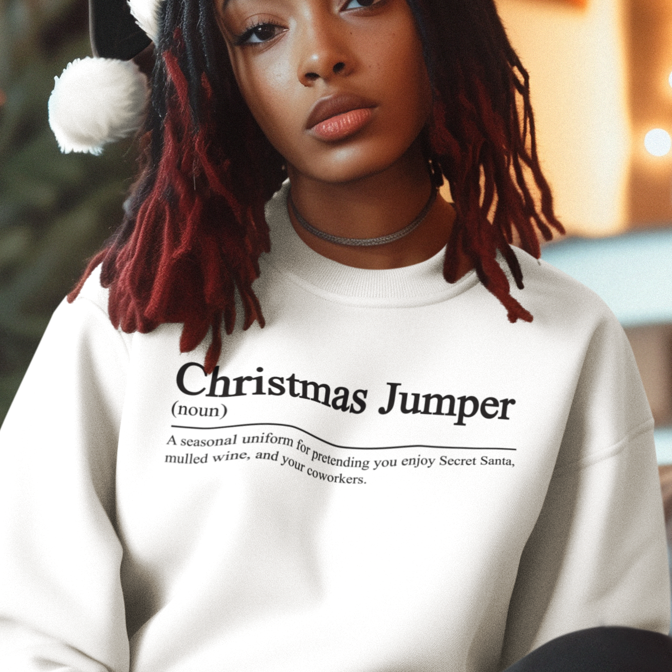 *New* Dictionary Definition Christmas Sweatshirt