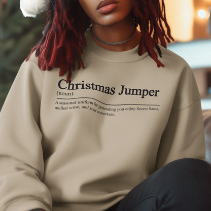 *New* Dictionary Definition Christmas Sweatshirt