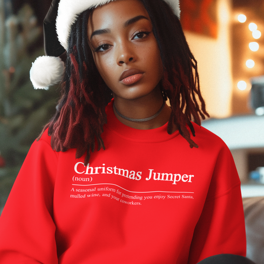 *New* Dictionary Definition Christmas Sweatshirt