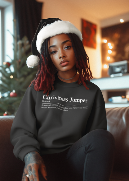 *New* Dictionary Definition Christmas Sweatshirt