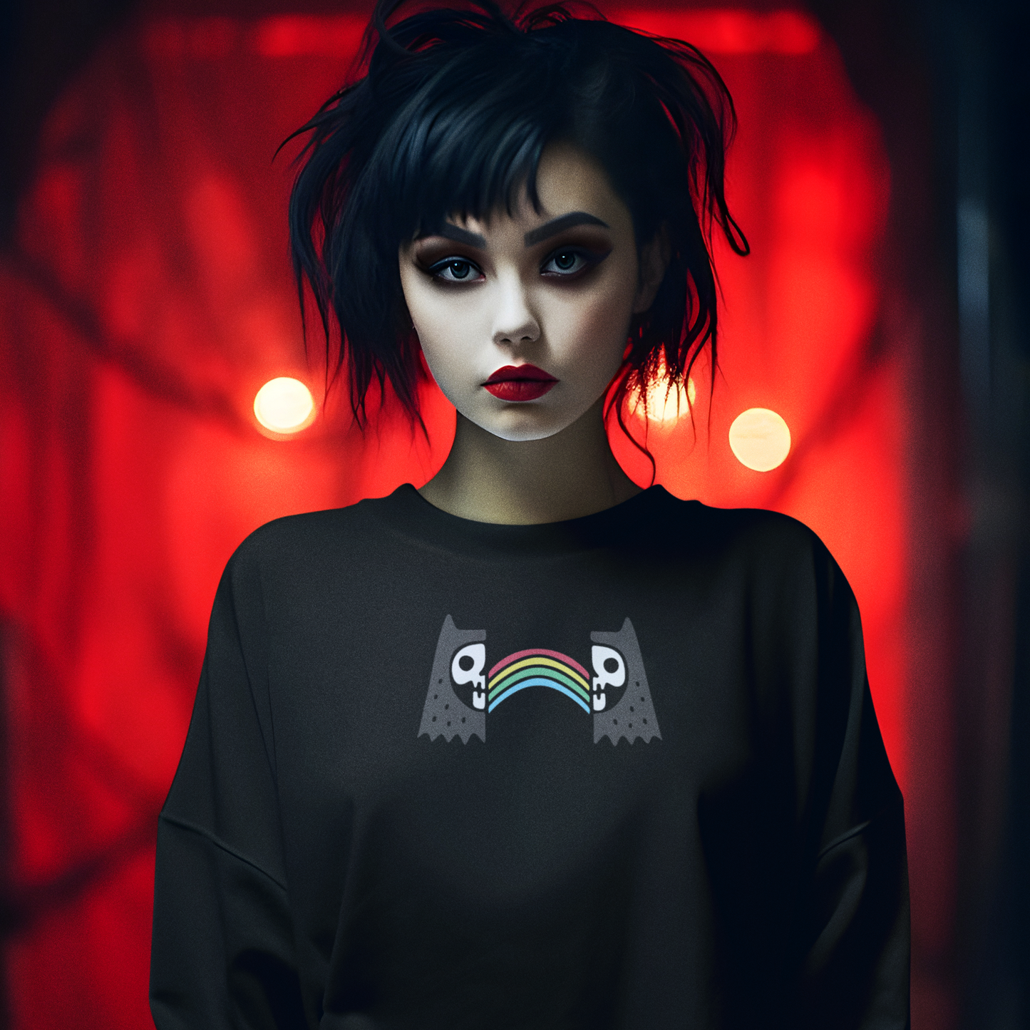 Rainbow of Death Sweatshirt