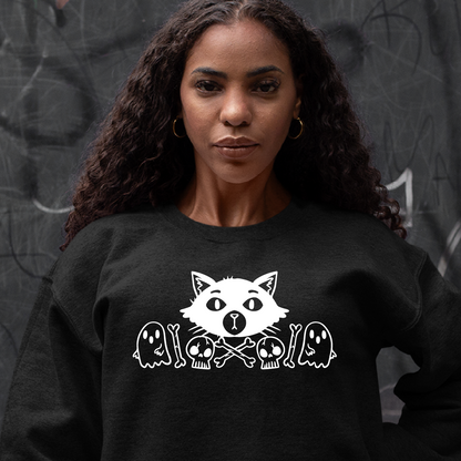 Skull Kitty Sweatshirt