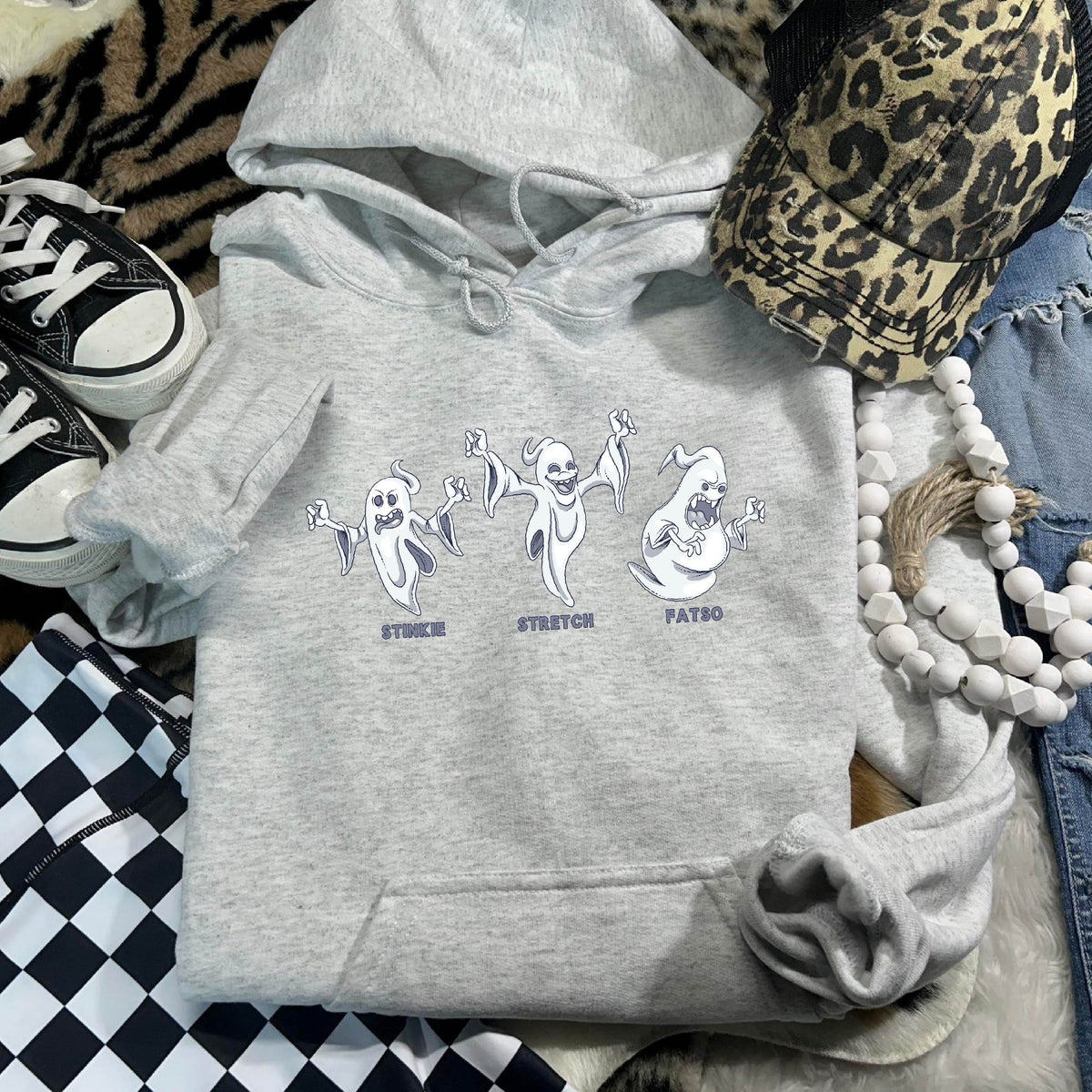 The Ghostly Trio Overhead Hoodie