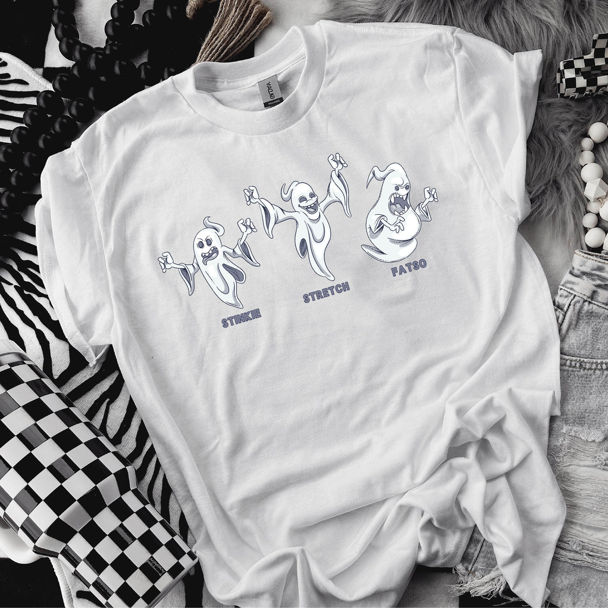 The Ghostly Trio Relaxed Fit Tee