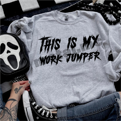 *New* My Work Jumper Sweatshirt Set of 2