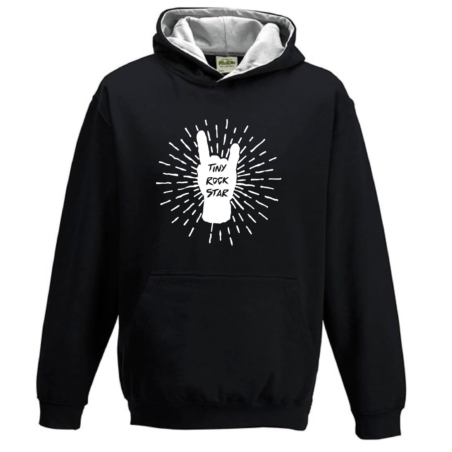 Kids Varsity Hoodie - Tiny Rock Star