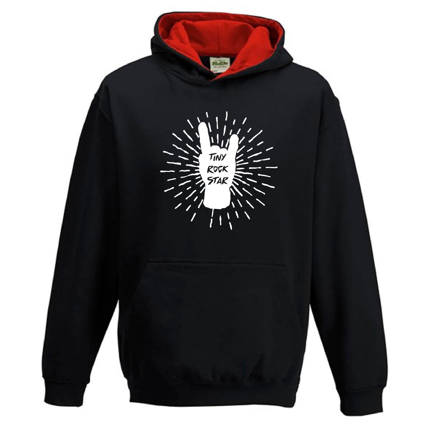 Kids Varsity Hoodie - Tiny Rock Star