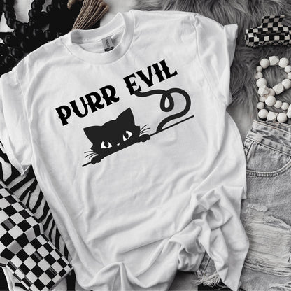 Purr Evil Relaxed Fit Tee