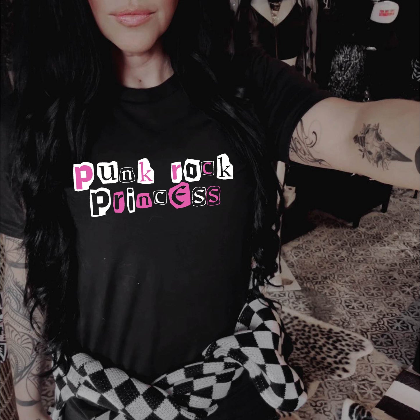 Punk Rock Princess Relaxed Fit Tee