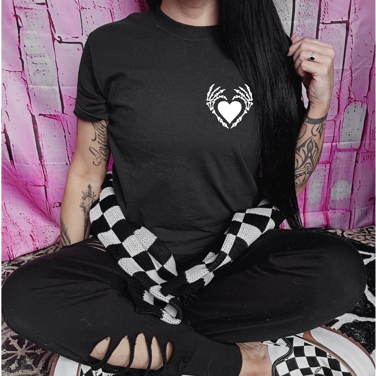 Bone Heart Relaxed Fit Tee