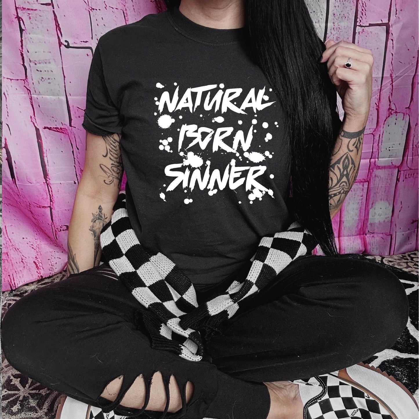 Natural Born Sinner Relaxed Fit Tee