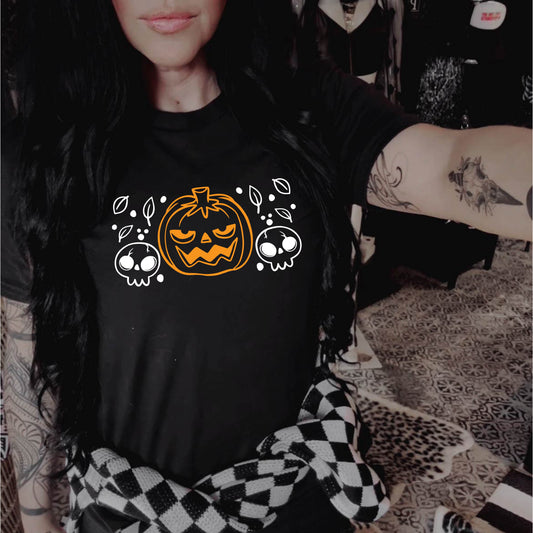 Spooky Pumpkin Relaxed Fit Tee