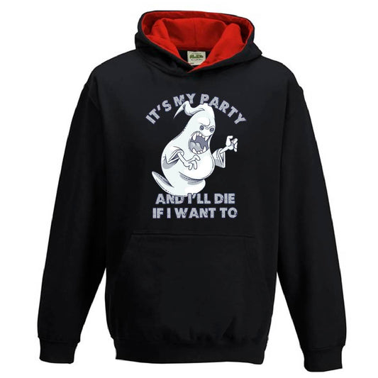 Kids Varsity Hoodie - It's My Party