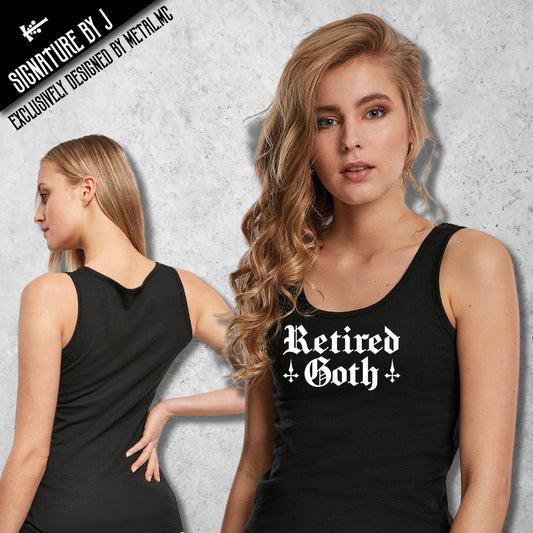 Retired Goth Vest Top