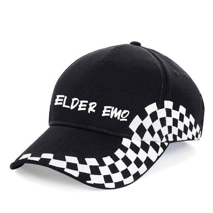 Checkerboard Baseball Cap - Elder Emo