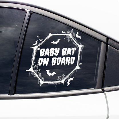 Baby Bat on Board Decal