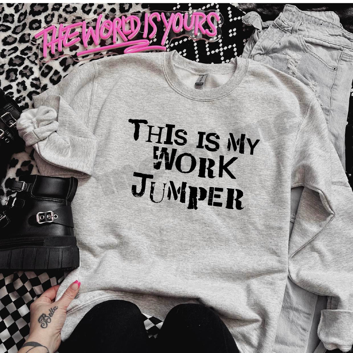 Work Jumper Sweatshirt
