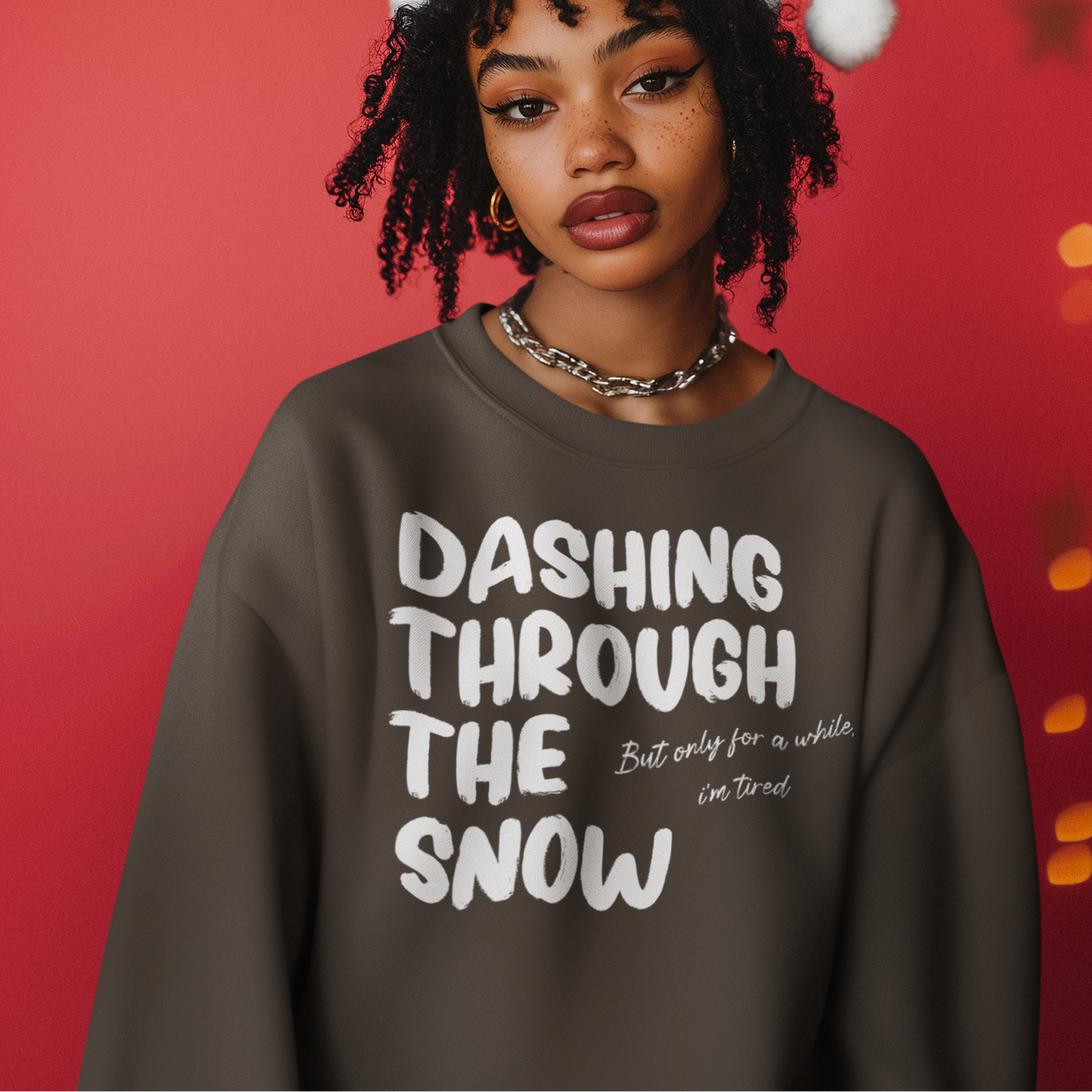 *New* Dashing Through The Snow Christmas Sweatshirt