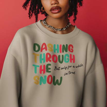 *New* Dashing Through The Snow Christmas Sweatshirt