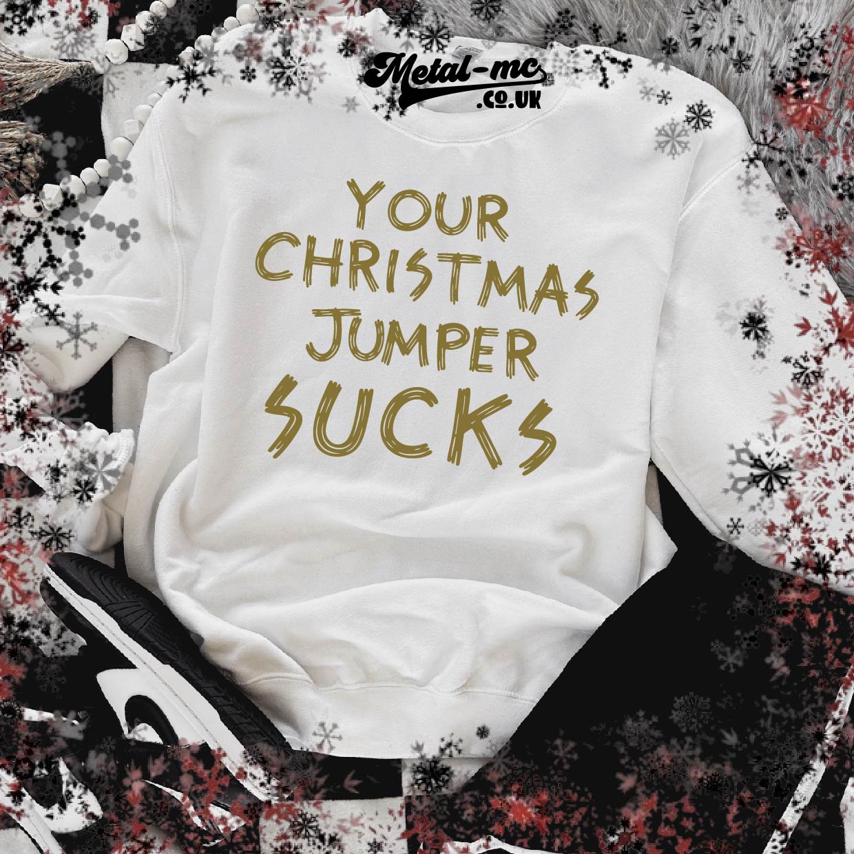 Your Jumper Sucks Christmas Sweater/T-shirt